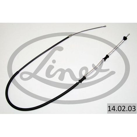Tirette à câble, frein de stationnement LINEX 14.02.03 FIAT 46745155 46745157