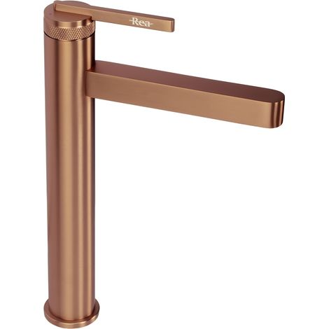 WASCHBECKENARMATUR REA GRACE BRUSH COPPER HIGH (1/5)