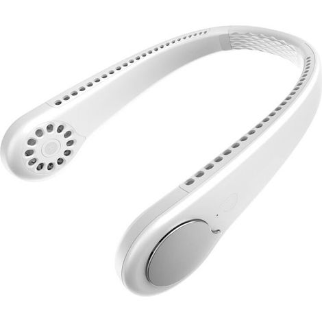 Ventilateur USB Portable, Silencieux et Silencieux, Rotatif à 360°, Personnel Mini Ventilateur USB Rechargeable Mobile pour Bureau House 1pc Blanc (1/5)