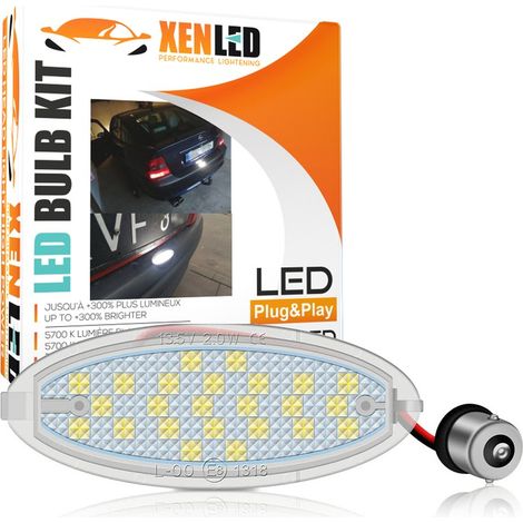 Module plaque LED arrière OPEL Astra F, Corsa B, Vectra B - Eclairage de plaque d'immatriculation LED plug&play (1/5)