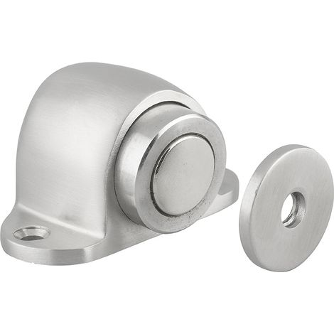 Fermaporta magnetico a pavimento da avvitare, calamitato - acciaio Inox 304 - THIRARD