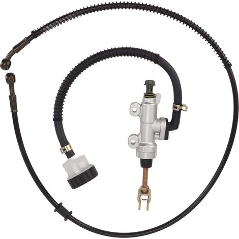 Flexible Durit Reservoir Flexible pour Maître-Cylindre de Frein Arrière, Résistant à la Chaleur, Transmission Efficace, Compatible 90cc-250cc Quad, Pit Bike, Dirt Bike (1/5)