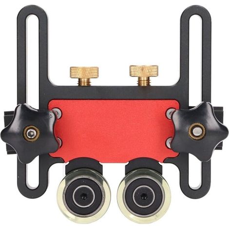 Trywise Rouleau Coulissant Réglable Featherboard pour Scie à Table de Toupie Tables de Toupie et Scies à Ruban Outils de Travail du Bois et Accessoires de sécurité (1/4)