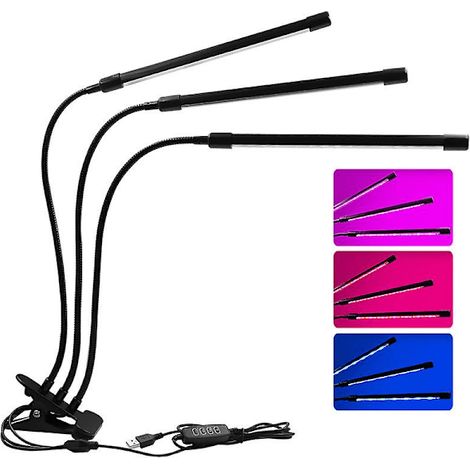 Filiyano – Lampe de croissance HAGrowth, lampe horticole à spectre complet 60 LED avec 3 minuteries et allumage automatique. (1/5)