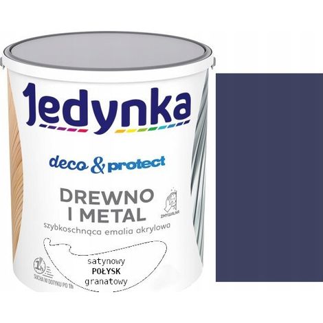 Jedynka Deco & Protect Madera Metal 0.7L AZUL MARINO BRILLANTE 1 unidad. (1/2)