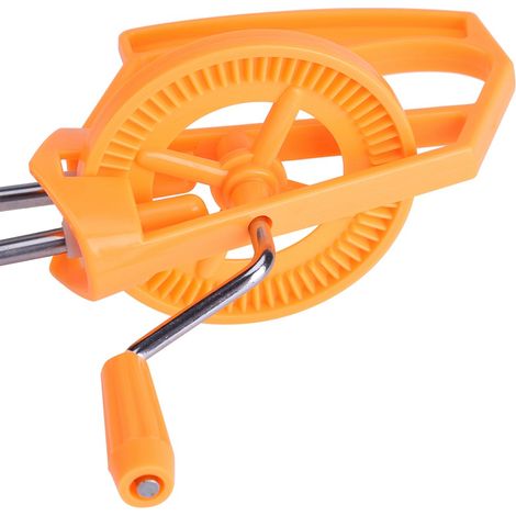 Batteur à œufs manuel double rotatif en acier inoxydable 430 (1/5)