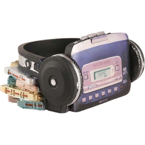 Ornements rétro Walkman, parfaits pour la maison ou le bureau, décoration unique - B - (1/5)