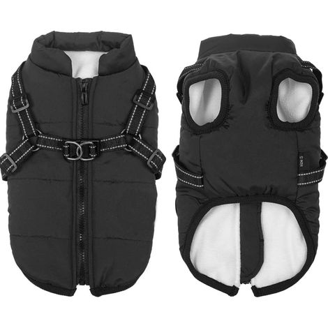 Veste d’hiver pour chien chaude et coupe-vent, manteau confortable – taille 3XL (1/5)