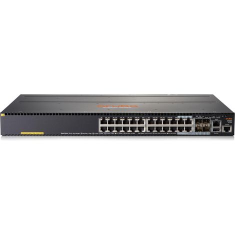 Aruba 2930M 24G PoE+ 1-slot Géré L3 Gigabit Ethernet (10/100/1000) Connexion Ethernet, supportant l'alimentation via ce port (PoE) 1U Gris