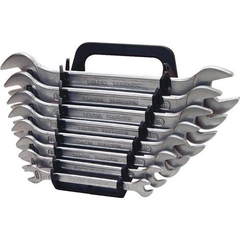 Juego llaves fijas Ratio 2 bocas Serie 6000 (8u.) -