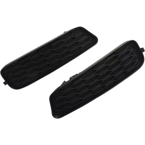 1 pair of 68081996AA and 68081997AA are suitable for 11-14 Dodge front bumper grille fog light covers. (1/4)