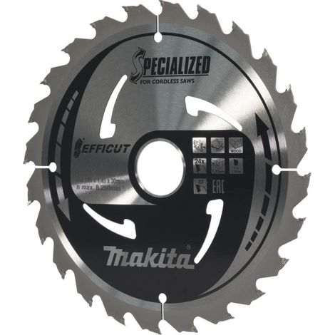 Makita E-08682 Kreissägeblatt 185 x 30 x 1.45 mm Zähneanzahl: 24 1 St. (1/2)