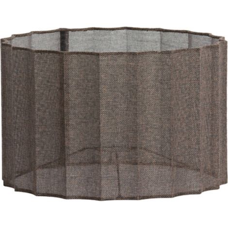 Light & Living - paralume - Disli - marrone - tessile - Ø 35cm -