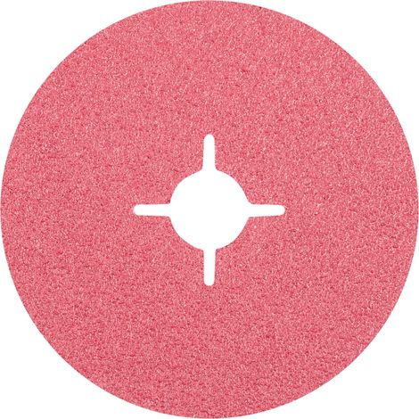 PFERD TOOLS Keramikkorn Fiberscheibe Ø 125 mm CO50 für höchsten Abtrag auf Stahl 25 Stk (1/5)