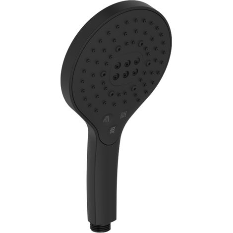 Pommeau de douche 3 jets JACOB DELAFON Metro signature noir mat