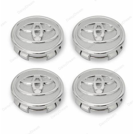 Centre de Roue - Toyota - 4×OD57mm - Cache Moyeux - Emblème - Plastique ABS