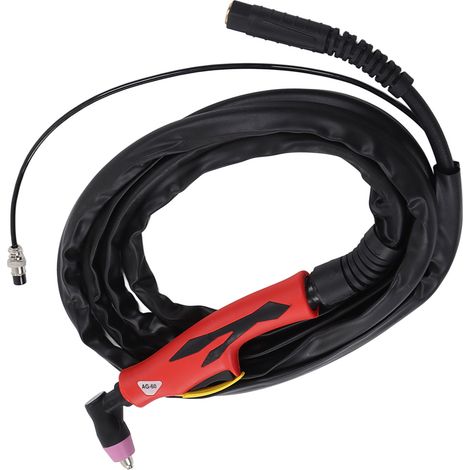 Torche de coupe plasma 4m, câble caoutchouc cuivre ignifuge, pistolet de découpe plasma à air pour atelier (1/5)