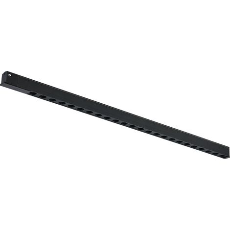 Spot LED Série Hallway 16mm 24W pour rail magnétique Noir 48V 4000K - Ledme - LM3559 (1/2)