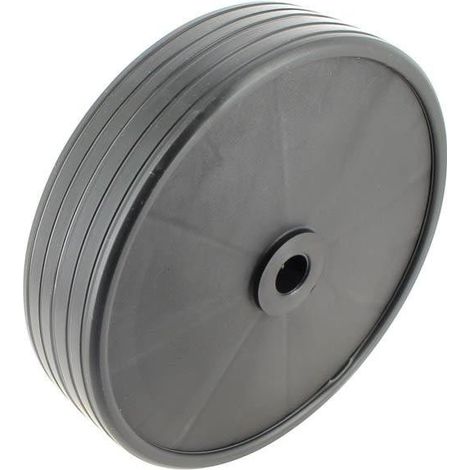 ROUE SEULE Ø 180 LONGUEUR ESSIEU 377 M/M POUR NETTOYEUR HAUTE-PRESSION KARCHER - 64351960 (1/2)