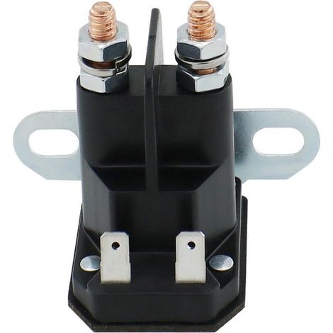 Solénoïde de Démarreur, 12V Relais de Solénoïde Tondeuse à Gazon pour John Deere AM133094, MTD 725-04439 Remplacer 862-1211-211-16 725-04439 (1/5)