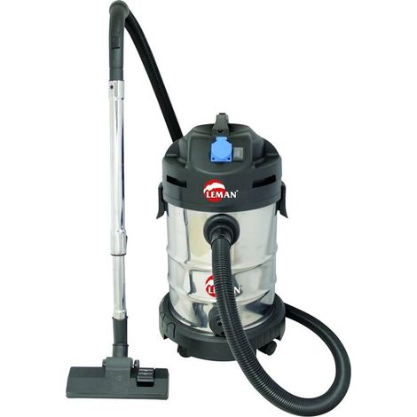 Leman LOASP301 Aspirador INOX para agua y polvo sincronizado 30L