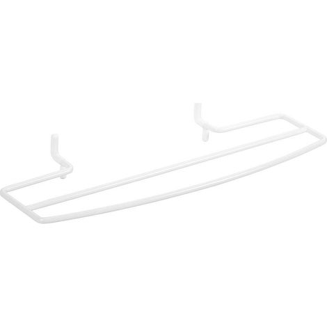 Sapho Accessoires - Séchoir de serviettes, montage sur éléments chauffants 214x600 mm, blanc 1306-09B (1/3)