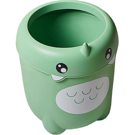 Bathroom Trash Can Small Room Dinosaur Garbage Bin Large (1/5)