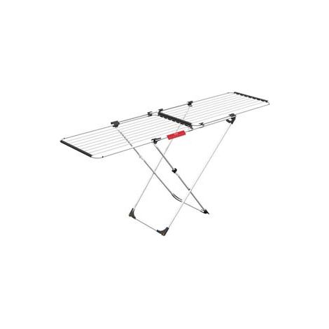 STENDIBIANCHERIA DOBLE ESTENSIBILE IN ACCIAIO VERNICIATO MT.22  cm.105/209x60x97h. estensibile    VILEDA