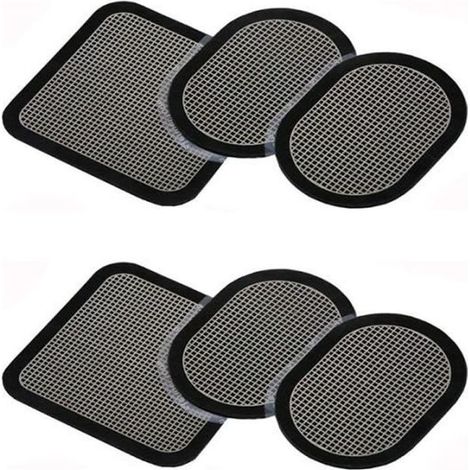 6 Électrodes de Ceinture,Compatible avec Abs Series, 2 set Électrode de Rechange pour Slendertone Ceintures Musculation-Ywey