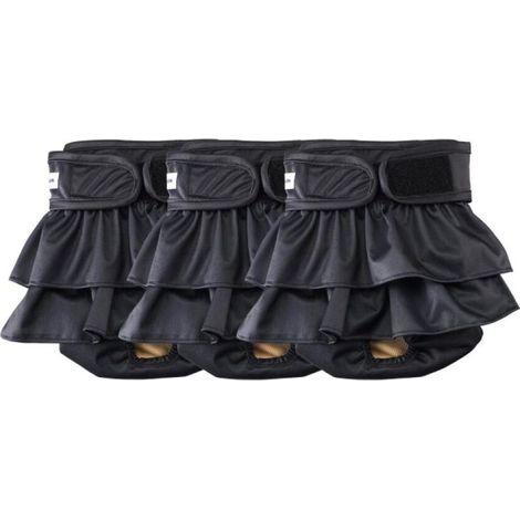 Lot de 3,(XL)Couches réutilisables lavables pour chiennes,très absorbantes,idéales pour Les chaleurs,l'incontinence et Le Dressage des Chiots