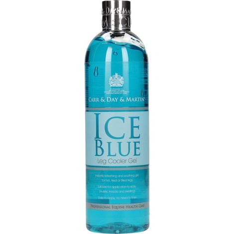 Ice Blue Leg Cooler Gel für Pferde Erfrischend und lindernd für heiße oder ermüdete Pfoten 500ml