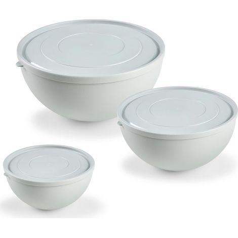 Mömax Schüsselset Nena aus Kunststoff, 3-teilig