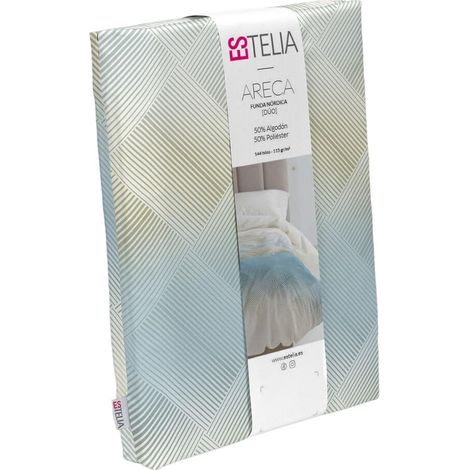 Housse de Couette Areca Multicolore 150 x 220 cm