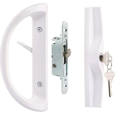 Fenêtre coulissante en aluminium avec serrure à poignée coulissante,de (1/4)