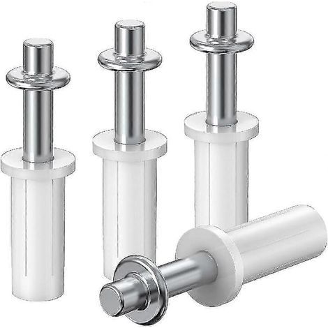 Ferrure de porte de placard – Pivots supérieurs pour porte pliante – Porte pliante à ressort – Kit de remplacement 4 pièces (1/5)
