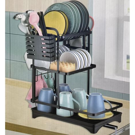 Trade Shop - Sheld Drainer With Anti-drip Tray Recors Units For Kitchen Sink - (1/3)