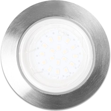 LAMPE RONDE GU10 1X5W LED OR