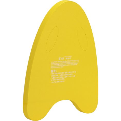 Schwimmbrett, Schwimmplatte A-Form, EVA-Rückenschwimmhilfe, Trainingshilfe, Schwimmhand, Schaumstoffbrett, Gelb (1/5)
