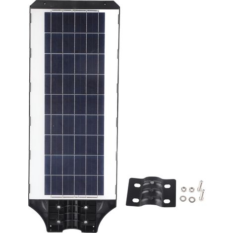 200W 7500K Solar-Außenstraßenleuchte mit Radarsensor, 12 Leuchtenköpfen, IP65 wasserdicht, bewegungsaktivierter Solar-Flutlichtstrahler. (1/5)