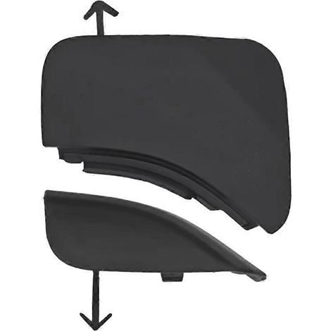 caches pour crochet d'attelage de pare-chocs arrière avec système de basculement pour remorque pour Toyota Corolla Cross version US 2022-2023 52163-0A901 52162-0A060 (1/5)
