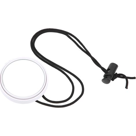 Miroir de plongée réglable à 360° avec lanière, équipement de plongée sous-marine blanc (1/5)