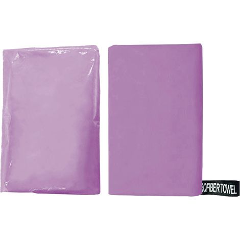 Serviette de Sport en Microfibre à Séchage Rapide, Double Face, Portable pour Fitness, Yoga et Natation, 40x80 cm, Violet-x