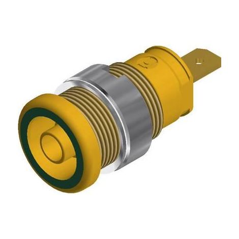 Sks-hirschmann SEB 2610 F4.8 conector amarillo industrial
