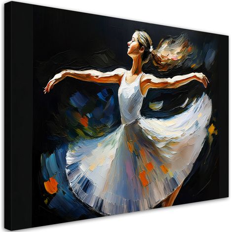 Tableau déco Danse de la femme ballerine 90x60 (1/5)