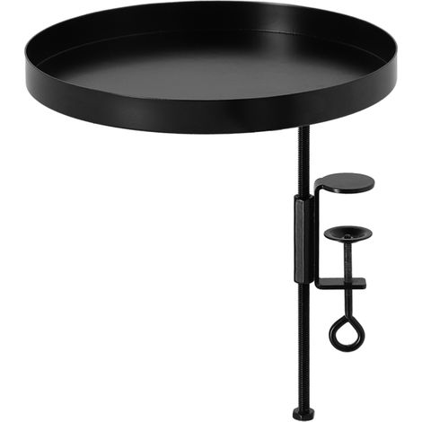 Esschert Design Fensterbankhalterung Schwarz L rund Ø 24 cm - Metall (1/3)