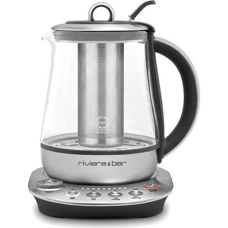 Riviera-Bar Darjeeling Zen BTH570 Tetera eléctrica acero inoxidable