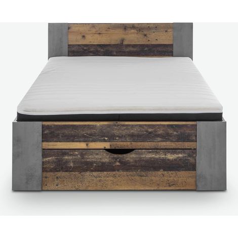 Martina  Legno laminato - Old style decoro / calcestruzzo scuro (1/5)