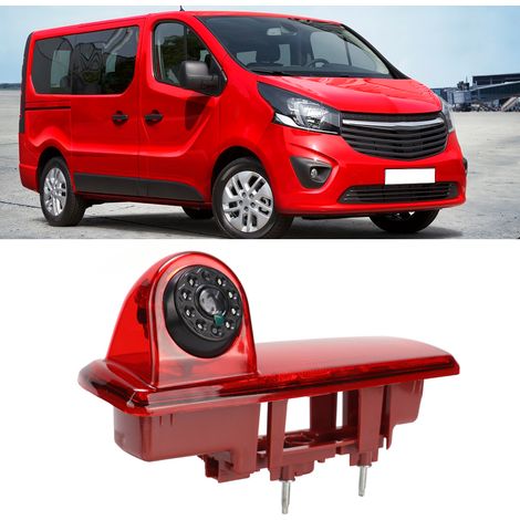 Caméra de recul étanche avec feu stop intégré, compatible avec Opel Vivaro 2014 (1/5)
