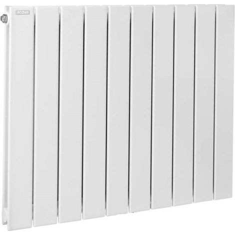 Acova – Radiateur eau chaude en acier horizontal double 1062W – Traitement anticorrosion – Pression 4 bars – Température max 110°C – SHXD070088