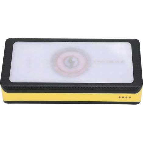 Batterie externe solaire 30 000 mAh, 3 modes d'éclairage, 66 LED, 4 ports USB, LED 40 W pour le camping, l'alpinisme et la pêche. (1/5)